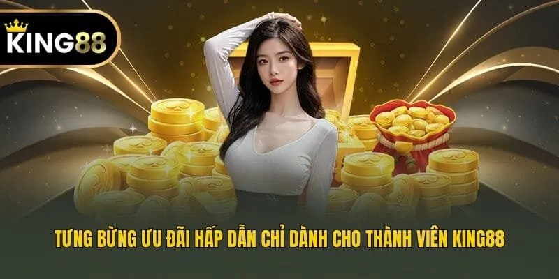 Tưng bừng ưu đãi hấp dẫn chỉ dành cho thành viên King88